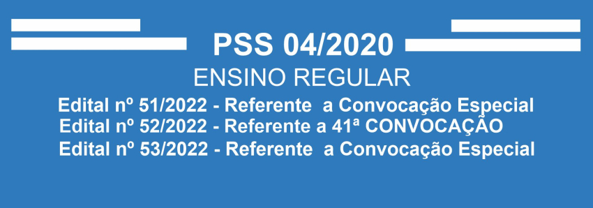 Foto: Novas convocações ENSINO REGULAR