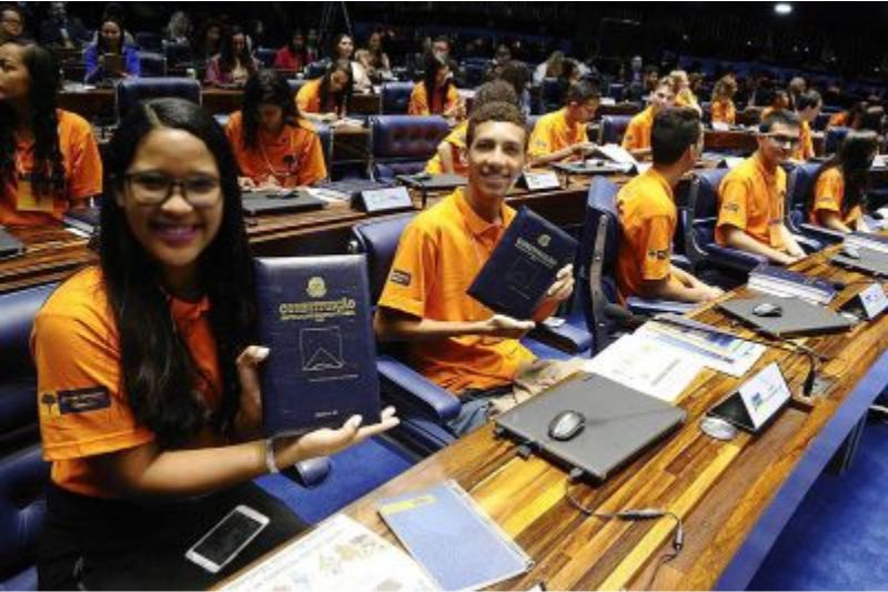 Foto: Em Santarém, estudante é escolhida para o Jovem Senador 2022