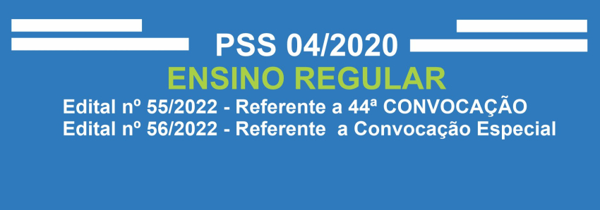 Foto: Novas convocações ENSINO REGULAR