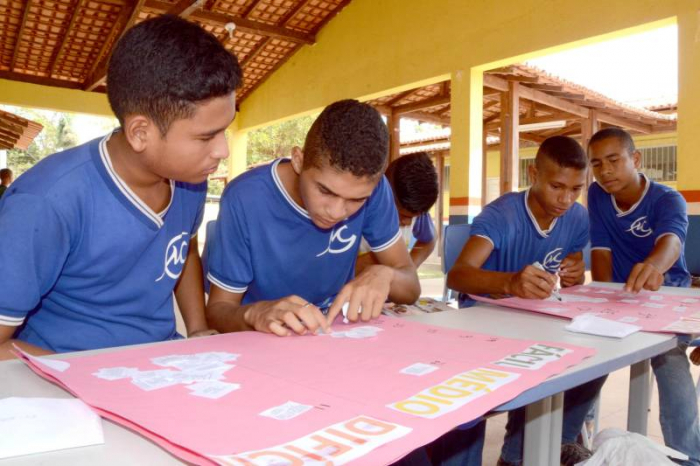 Foto: Convênio IEMCI/UFPA e SEDUC - Melhoria do ensino de Ciências, Matemática e Educação Ambiental