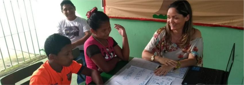 Foto: Revista conta a experiência da Seduc com a educação dos indígenas Warao em Belém