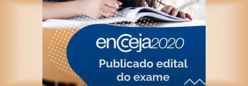 Foto: Ministério da Educação divulga edital do Encceja 2020