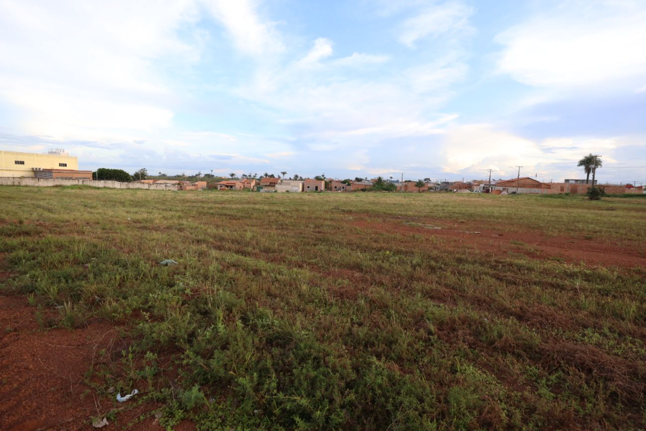 Terreno onde será erguida a Escola Técnica Profissionalizante em Canaã dos Carajás - Foto: David Alves / Ag. Pará