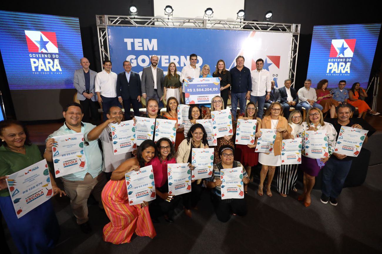 'Escola que transforma' e 'Bora Estudar' são programas vinculados à Secretaria de Estado de Educação (Seduc), 
