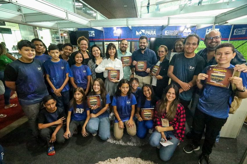 Foto: Feira do Livro e das Multivozes estimula criação literária do público infantil e a preservação da cultura paraense