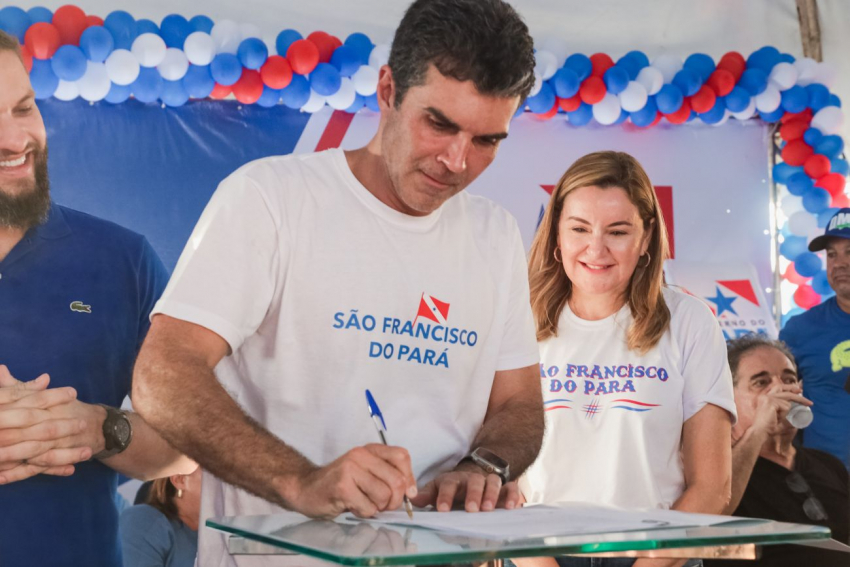 Foto: Governo assina Ordem de Serviço para construção de creche em São Francisco do Pará