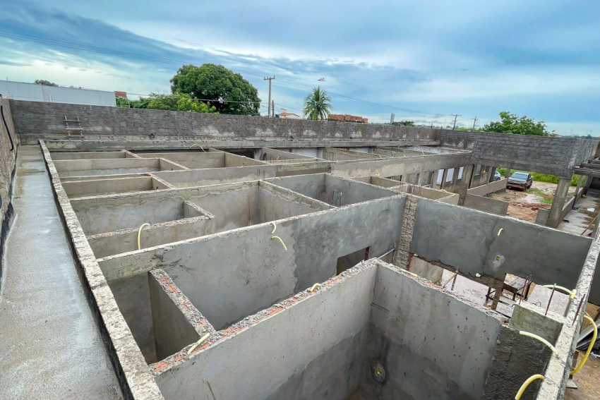 Foto: Obra do programa Creches Por Todo o Pará em Marabá chega a 50%