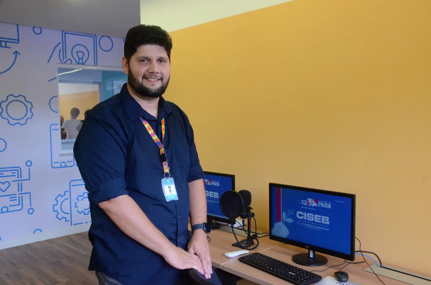 Rafael Herdy, coordenador do Ciseb - Foto: Eliseu Dias / Ascom Seduc Rafael Herdy, coordenador do Ciseb - Foto: Eliseu Dias / Ascom Seduc