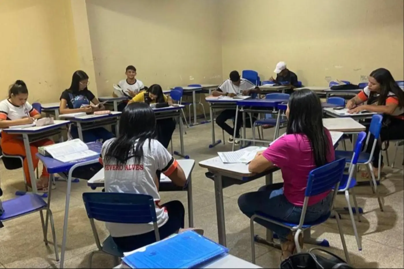 Escola Estadual Severo Alves, em Breu Branco - Foto: Divulgação
