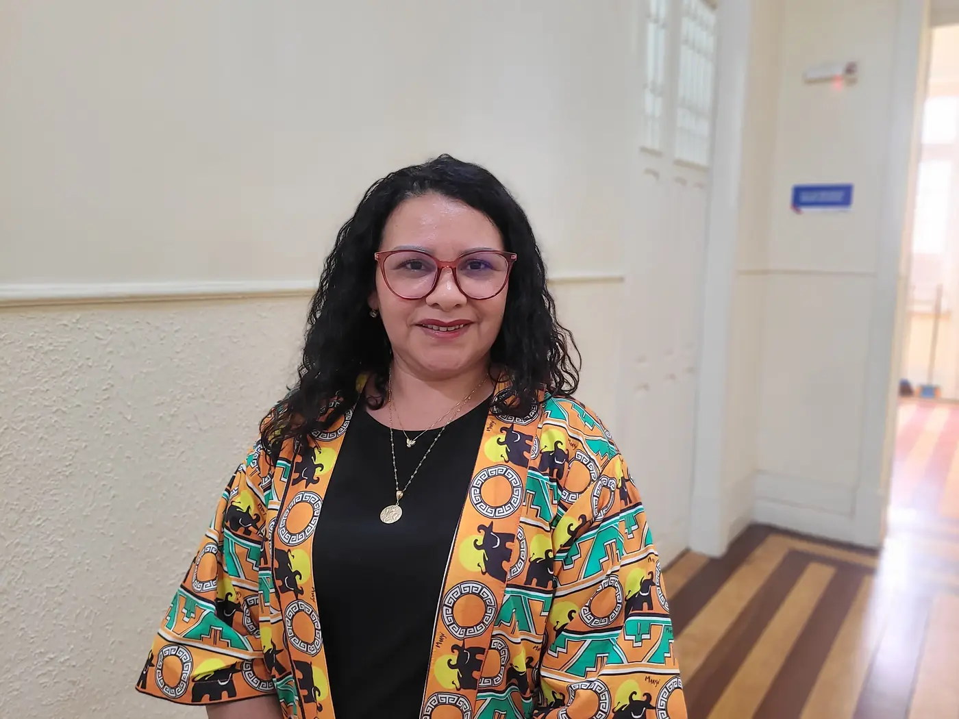 professora Jandira Claudia, da Diretoria Regional de Ensino (DRE) Belém 3 - Foto: Fernanda Cavalcante / Ascom Seduc