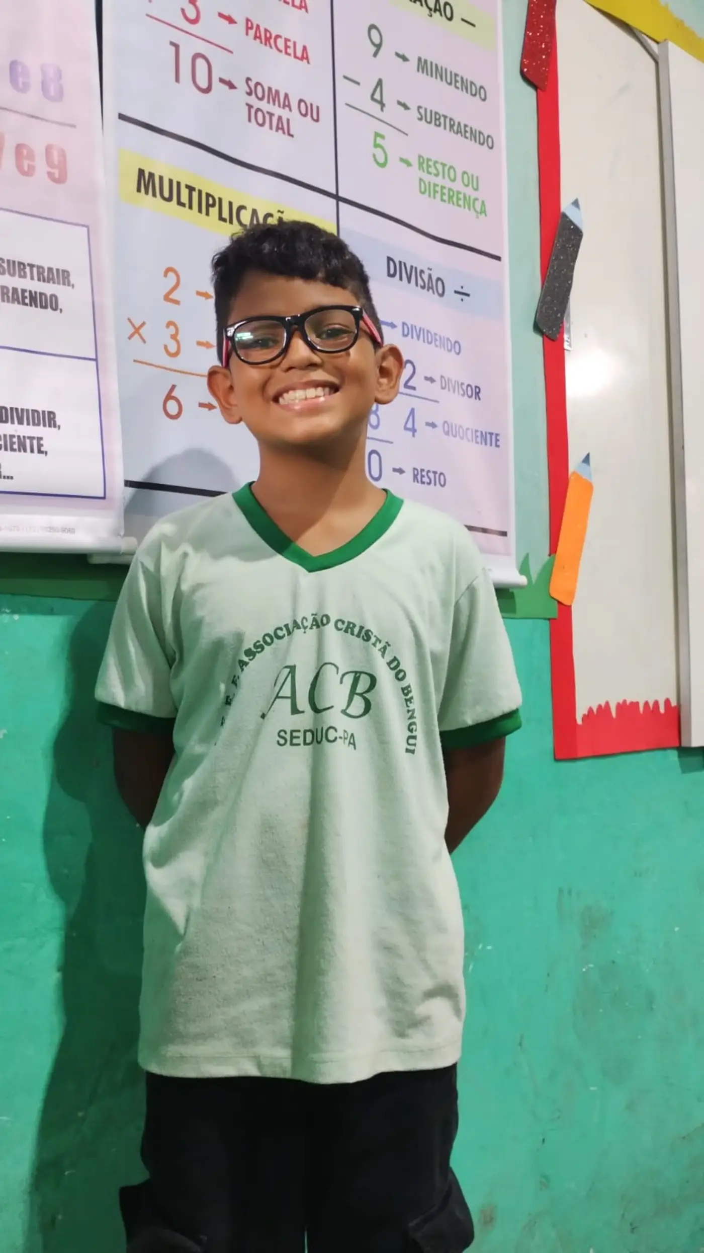Alunos Lucas Henrique também aprova as mudanças estruturais na escola - Foto: Divulgação