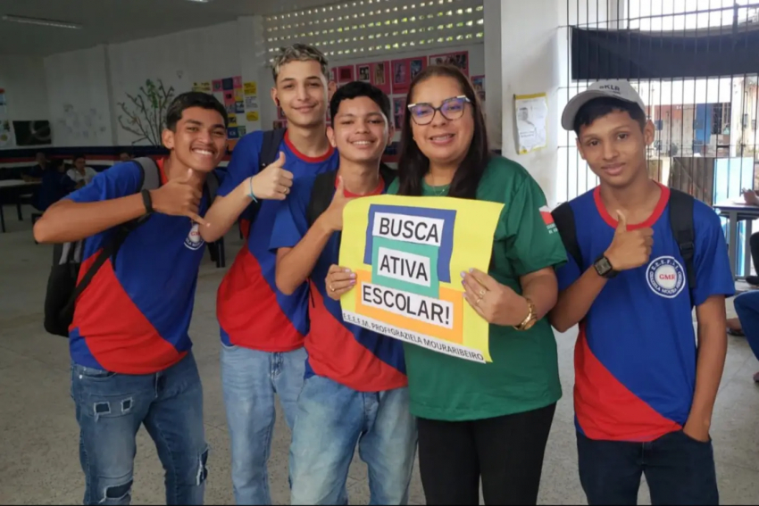 Foto: Rede Estadual intensifica Busca Ativa Escolar para garantir direito à educação