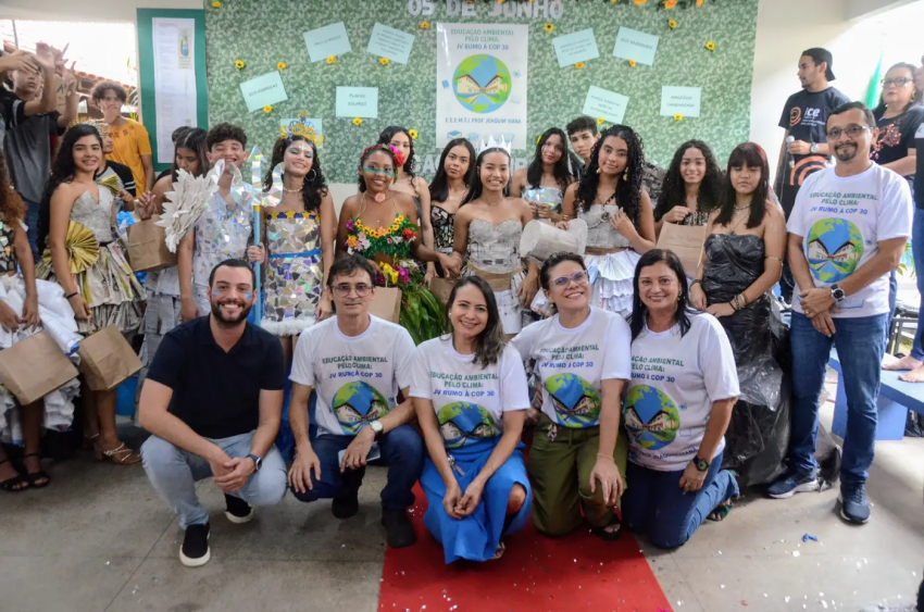 Foto: Escolas estaduais celebram Dia do Meio Ambiente com ações de consciência ambiental, protagonismo juvenil e projetos sustentáveis
