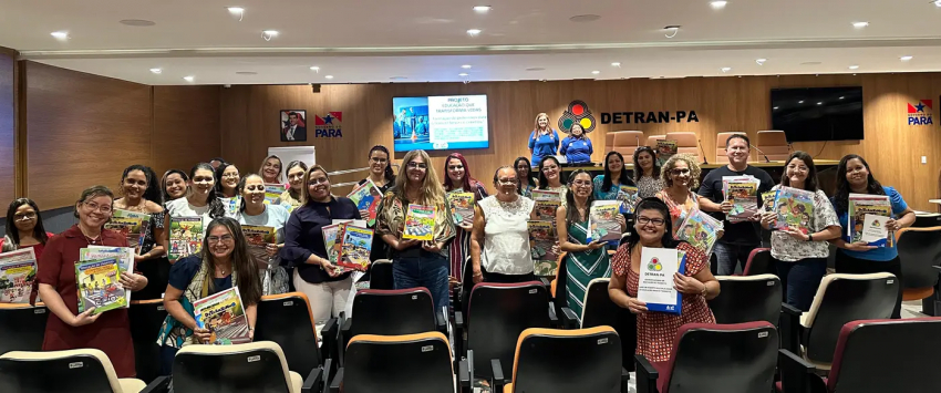 Foto: Detran capacita professores para levar educação de trânsito às salas de aulas por todo Pará