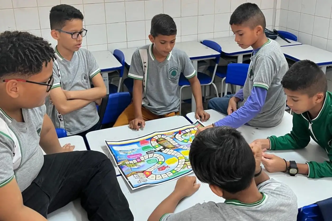 Com várias atividades, os alunos aprendem a importância da preservação ambiental - Foto: Divulgação
