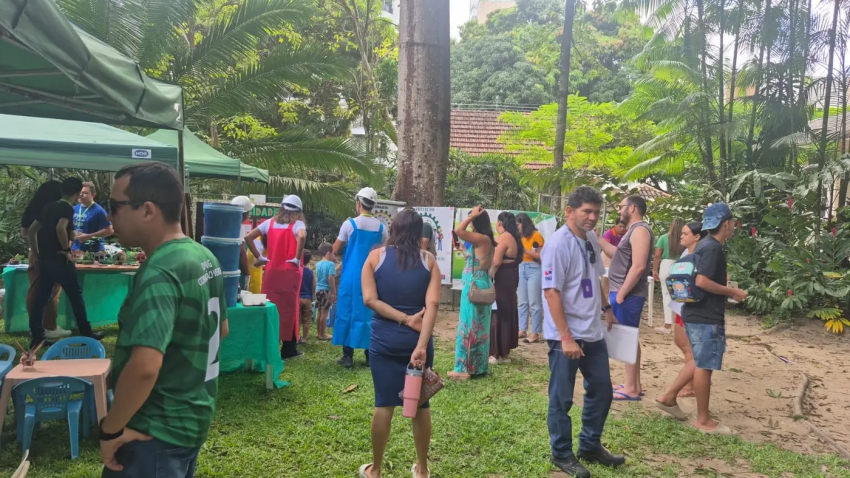 Foto: Estudantes da Seduc apresentam projetos de educação ambiental no Museu Emílio Goeldi