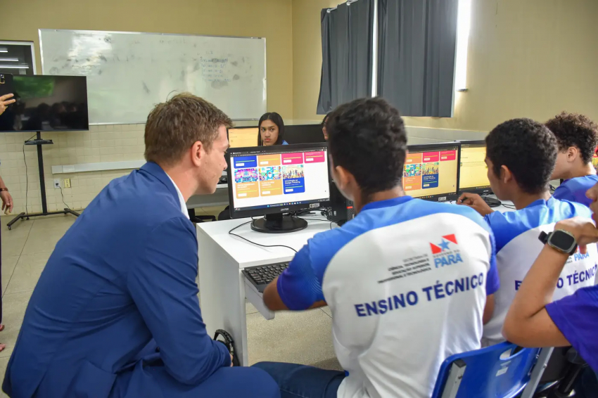 Foto: Educação técnica do Pará avança com certificação em Inteligência Artificial