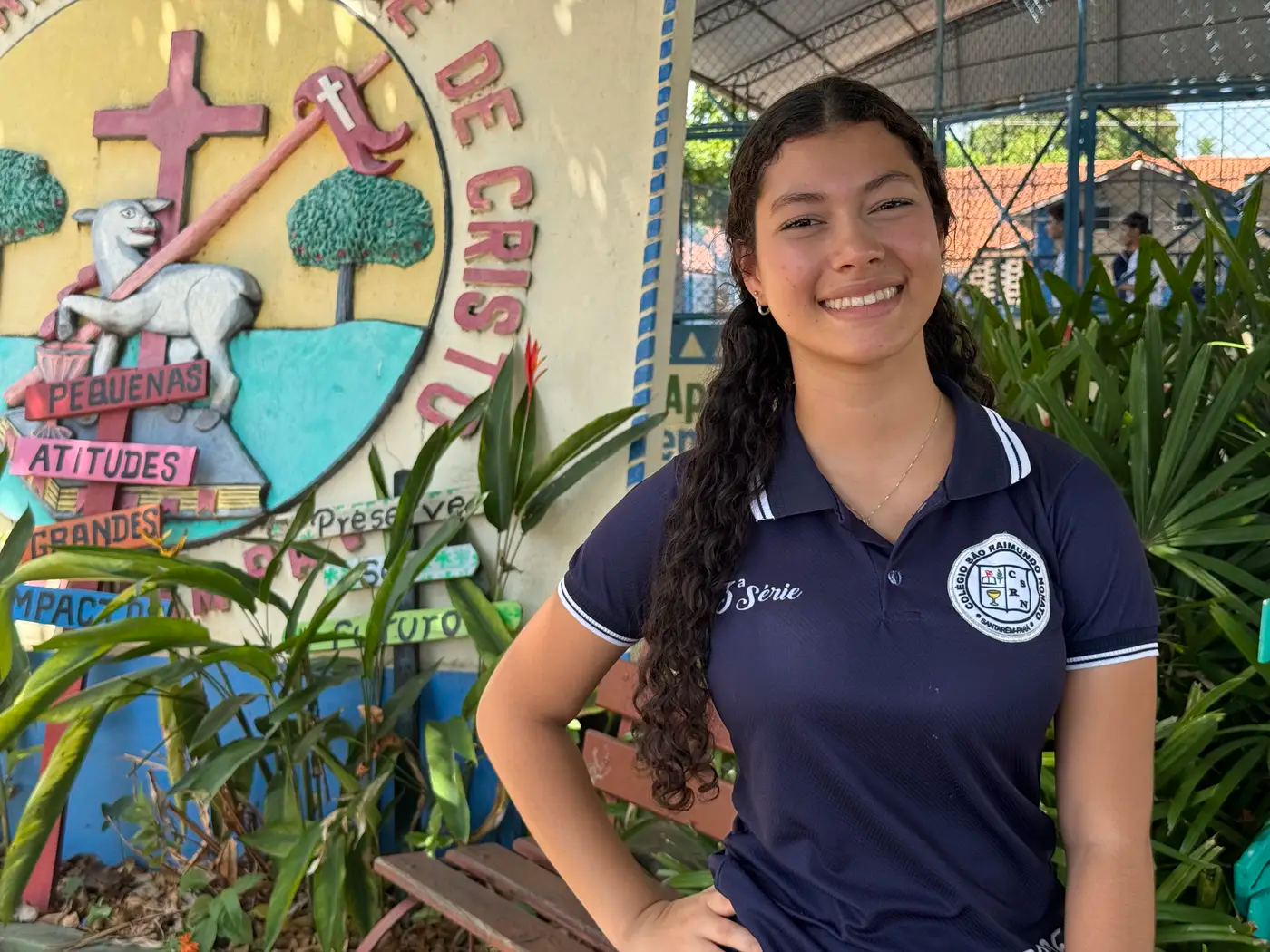 Estudante Ana Clara Dias, da Escola São Raimundo Nonato - Foto: Ncom Seduc