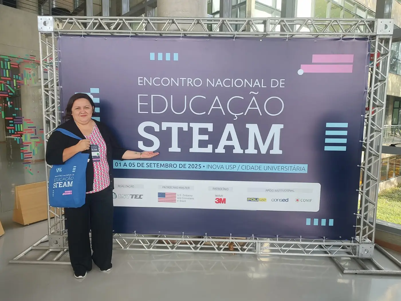 Professora Nara Andrade esteve entre cerca de 200 participantes de todo o Brasil - Foto: Divulgação Professora Nara Andrade esteve entre cerca de 200 participantes de todo o Brasil - Foto: Divulgação
