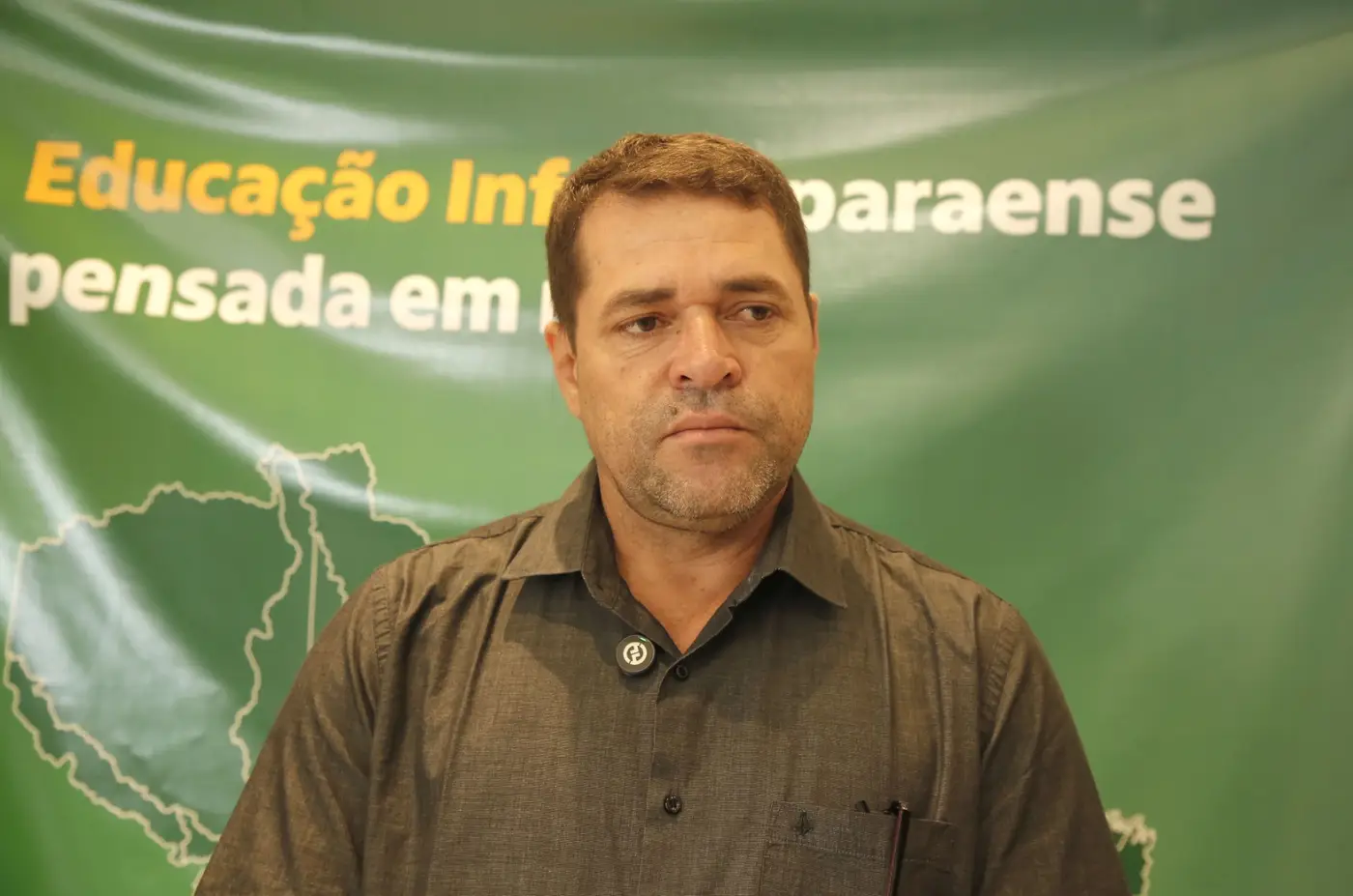 Secretário de Educação de Brasil Novo, Wederson Noininche: melhor índice de alfabetização - Foto: Eliseu Dias / Ncom Seduc