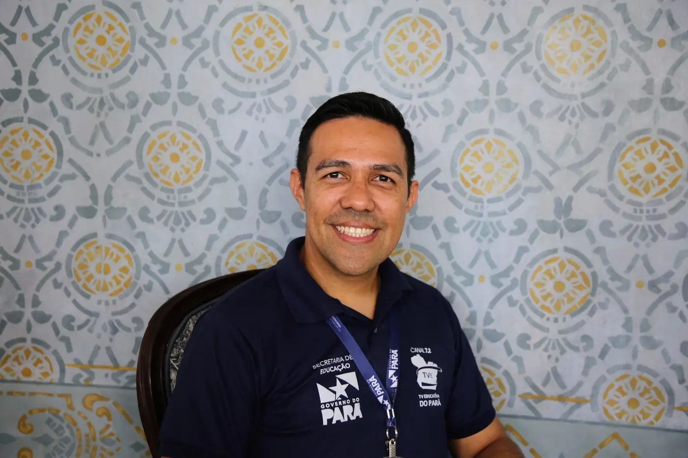 Secretário-adjunto Diego Maia: protagonismo juvenil - Foto: Eliseu Dias / Ascom Seduc