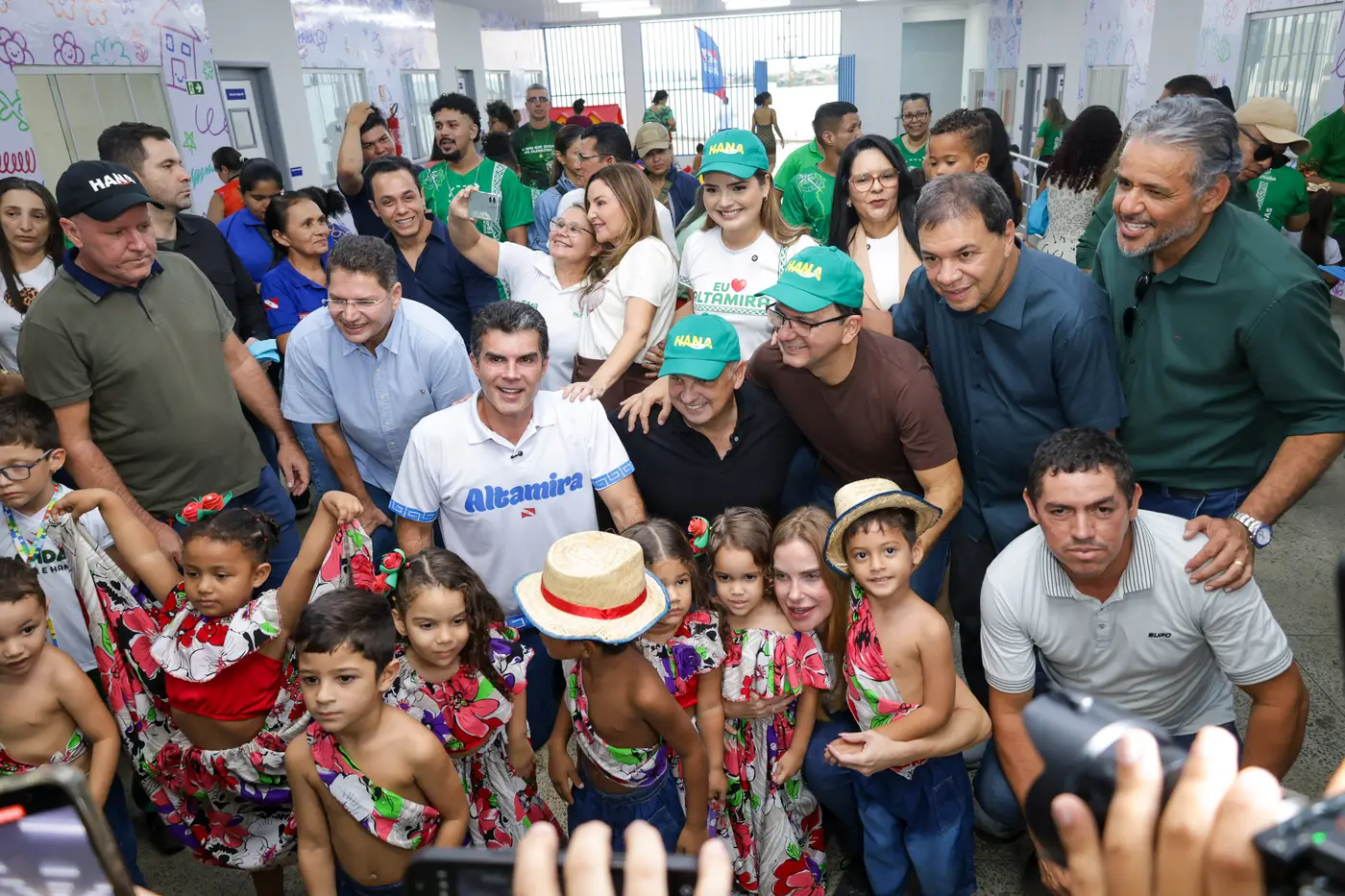 Governador Helder Barbalho entregou mais uma creche, avançando com a meta de chegar a todos os municípios - Foto: Pedro Guerreiro / Ag. Pará Governador Helder Barbalho entregou mais uma creche, avançando com a meta de chegar a todos os municípios - Foto: Pedro Guerreiro / Ag. Pará