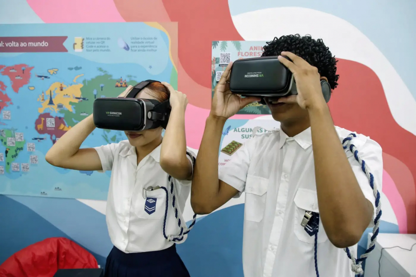 Foto: Colégio Estadual Paes de Carvalho ganha 'Sala Circular', legado da COP30 para a educação