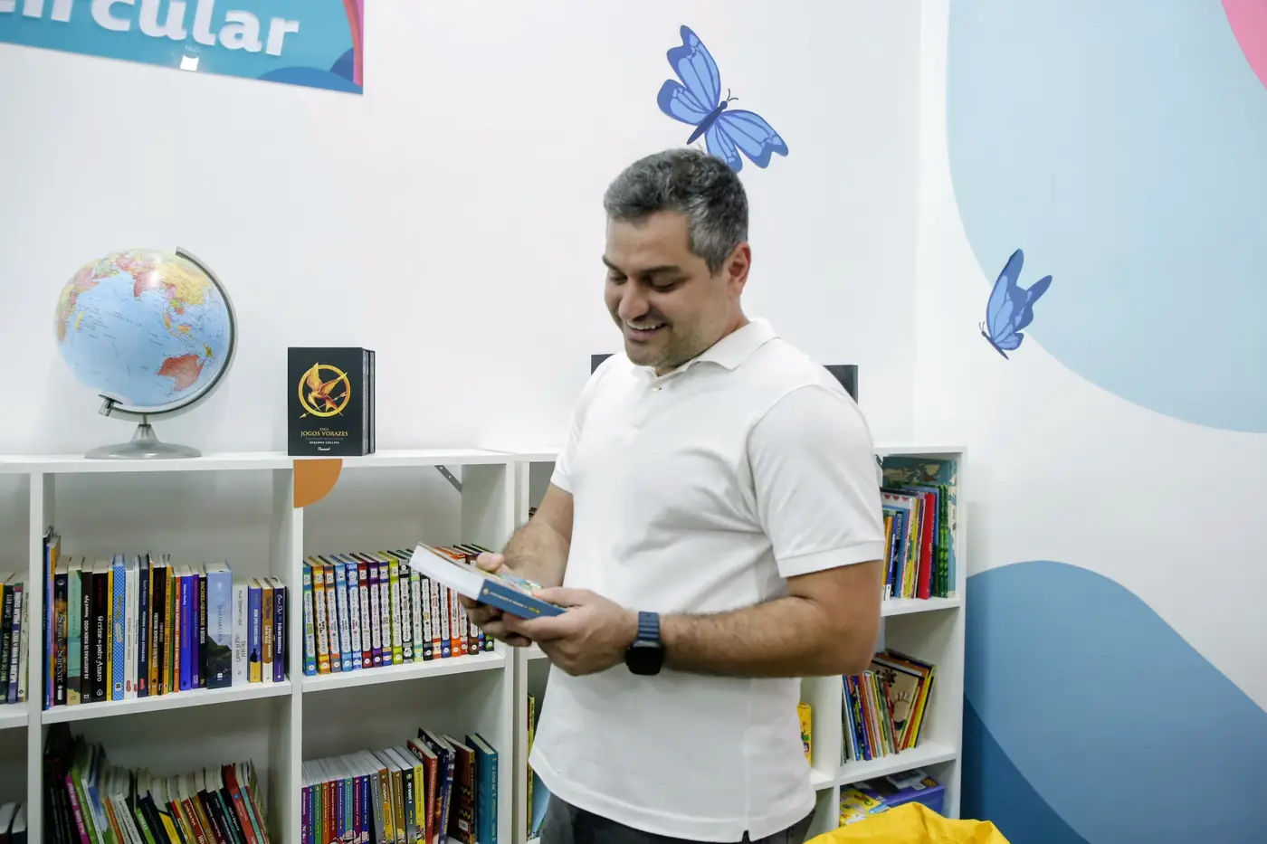 Secretário Ricardo Sefer: futuro conectado e sustentável - Foto: Eliseu Dias / Ncom Seduc