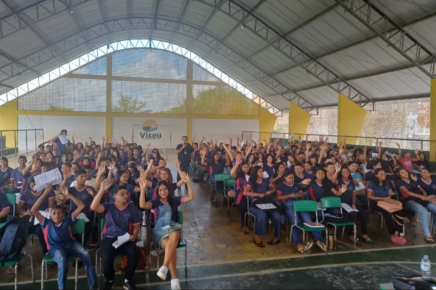 EEEM Padre Luciano Calderara (Anexo II) - Açaiteua, em Viseu - Foto: Divulgação EEEM Padre Luciano Calderara (Anexo II) - Açaiteua, em Viseu - Foto: Divulgação