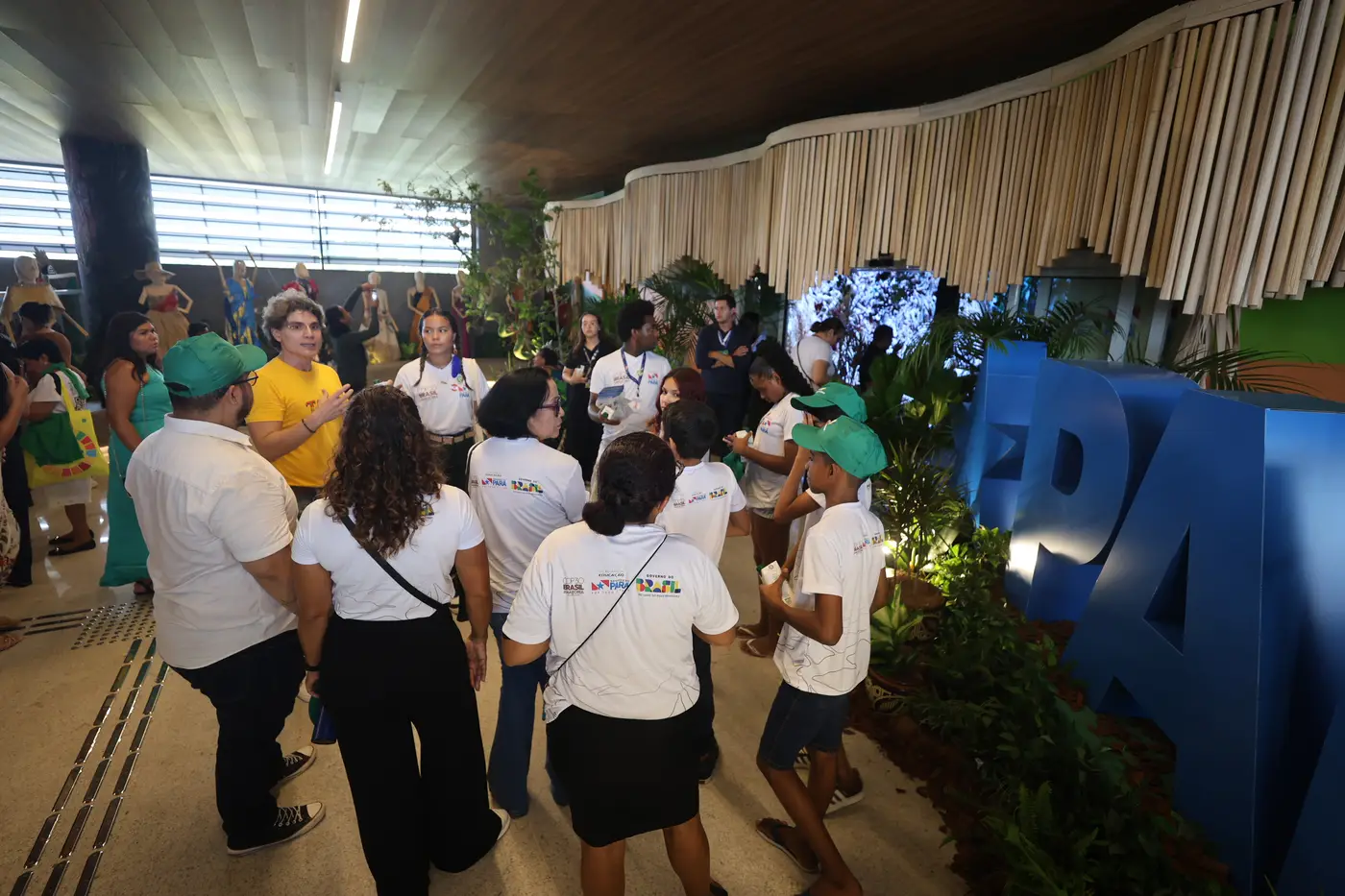 A programação reuniu alunos das Escolas Estaduais Renato Pinheiro Conduru e Ayuda Vieira - Foto: Bruno Cecim / Ag.Pará A programação reuniu alunos das Escolas Estaduais Renato Pinheiro Conduru e Ayuda Vieira - Foto: Bruno Cecim / Ag.Pará