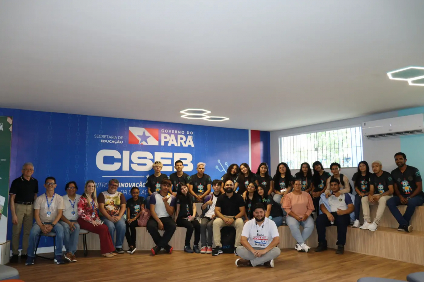 Foto: Alunos de Cametá vivenciam cultura maker no Centro de Inovação da Educação Básica