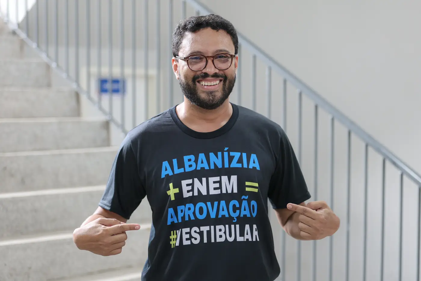 Theo Queiroz, diretor da escola: momento de celebrar a realiza&ccedil;&atilde;o de sonhos para uma vida inteira - Foto: Bruno Cruz / Ag. Par&aacute;