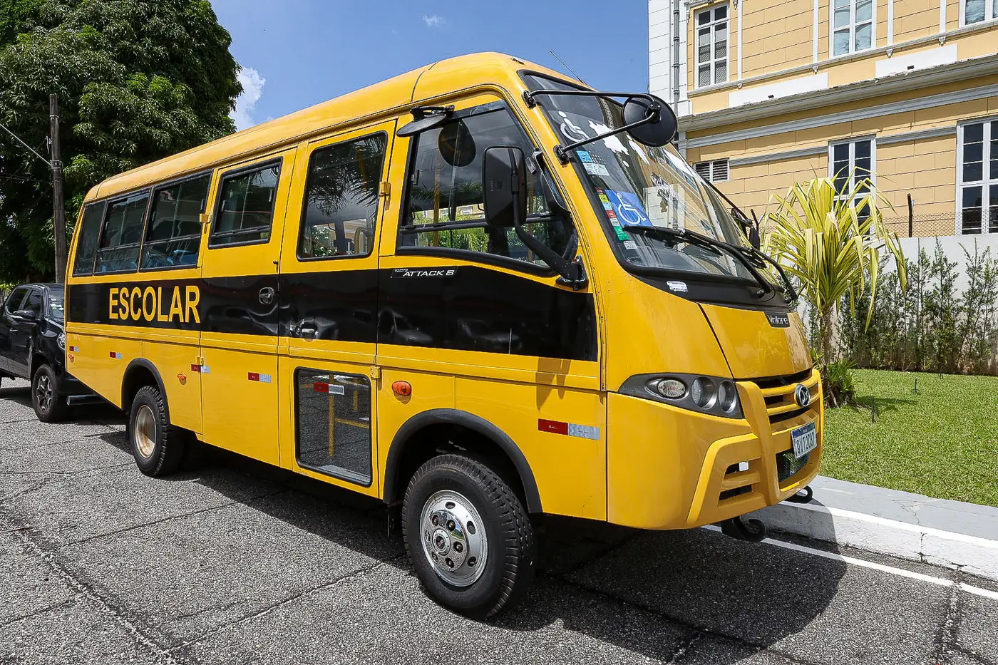 O ve&iacute;culo vai atender alunos das redes estadual e municipal - Foto: Alex Ribeiro / Ag. Par&aacute;