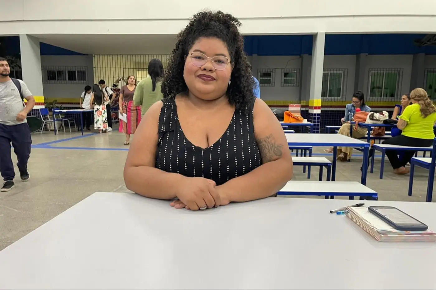 Articuladora do programa no Par&aacute;, Ariel Carvalho - Foto: Andreia E. Santo/ Nucom Seirdh