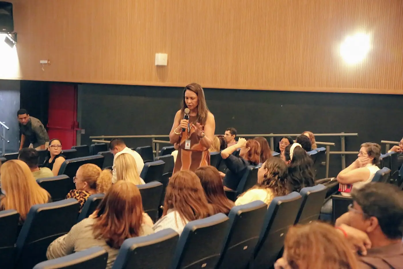 Coordenadora do Prodep, Luciana Silva - Foto: Eliseu Dias / Ncom Seduc