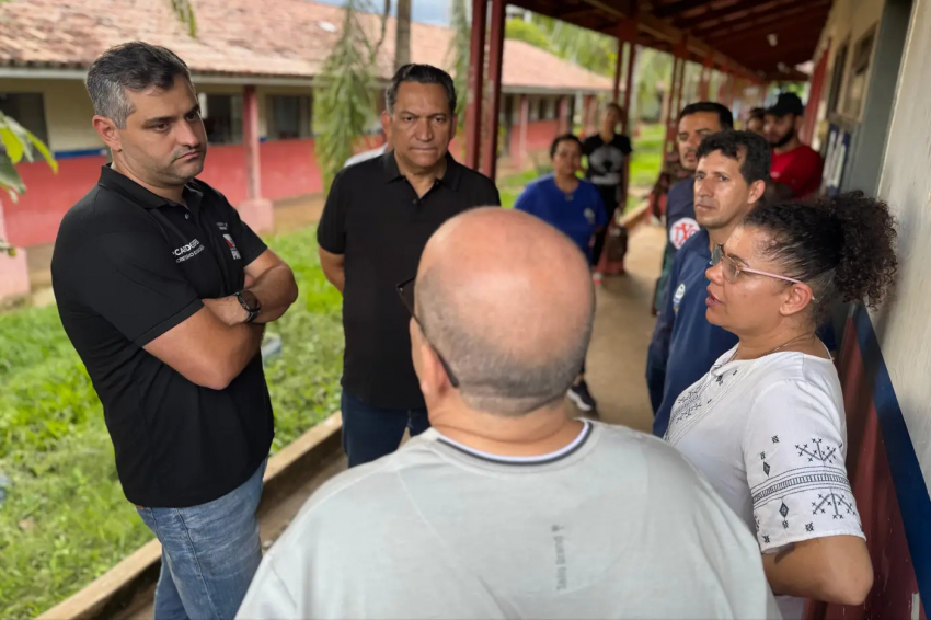 Foto: Na região Sul do Pará, secretário de Educação, Ricardo Sefer, gestores e professores dialogam sobre melhorias e fluxo escolar