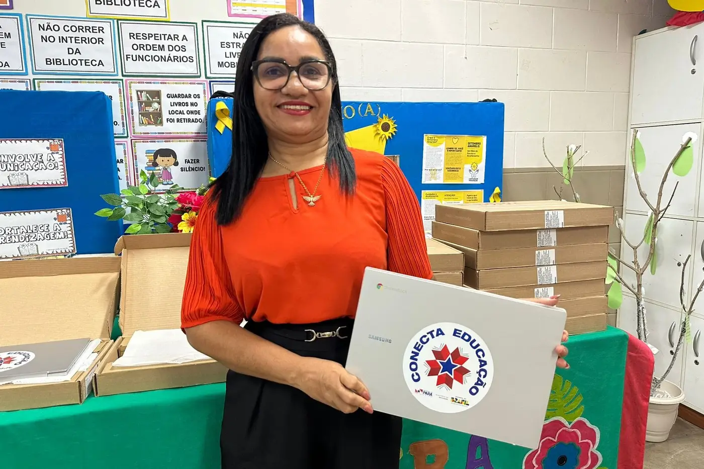 Diretora da institui&ccedil;&atilde;o, Elsivan Machado - Foto: Divulga&ccedil;&atilde;o