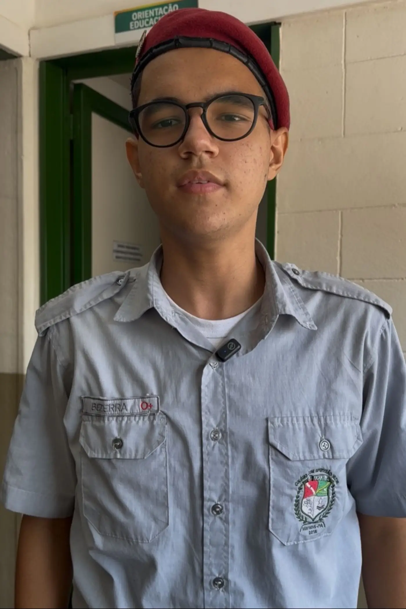 Estudante Pedro Henrique, do 3&ordm; ano do Ensino M&eacute;dio - Foto: Divulga&ccedil;&atilde;o