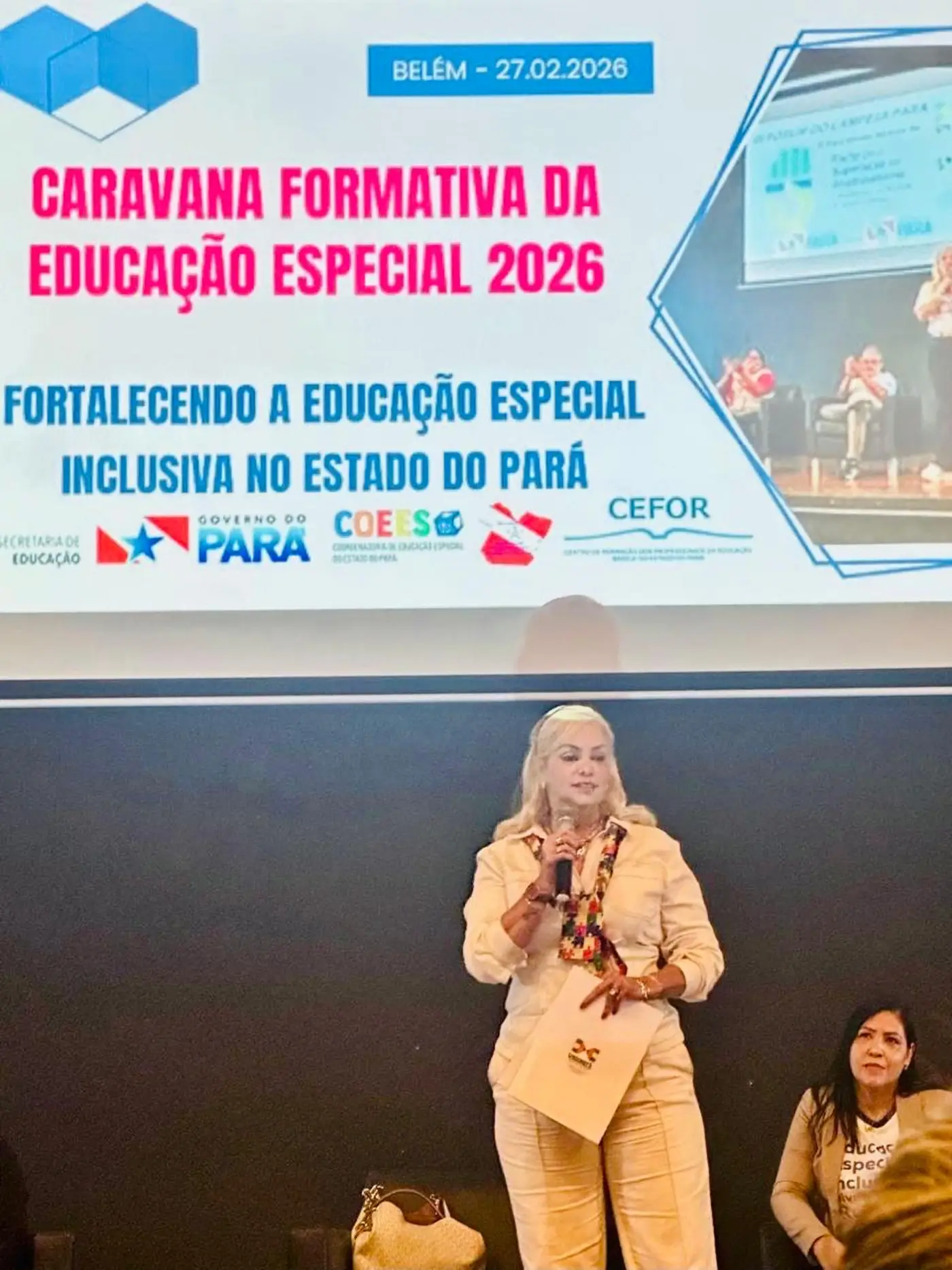 A coordenadora de Educação Especial, Denise Corrêa - Foto: Ncom Seduc A coordenadora de Educação Especial, Denise Corrêa - Foto: Ncom Seduc