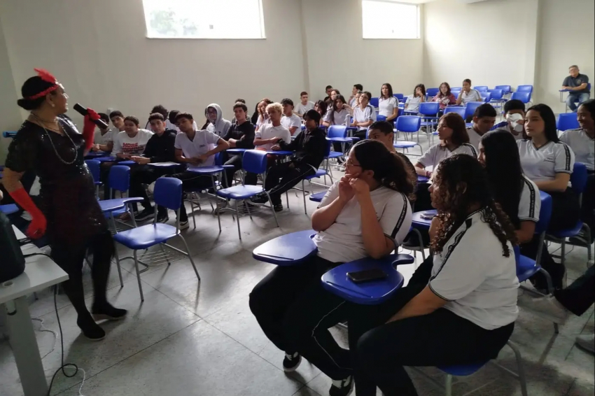 Foto: Escola Estadual Ulysses Guimarães, em Belém, realiza atividades em alusão ao Dia Internacional da Mulher