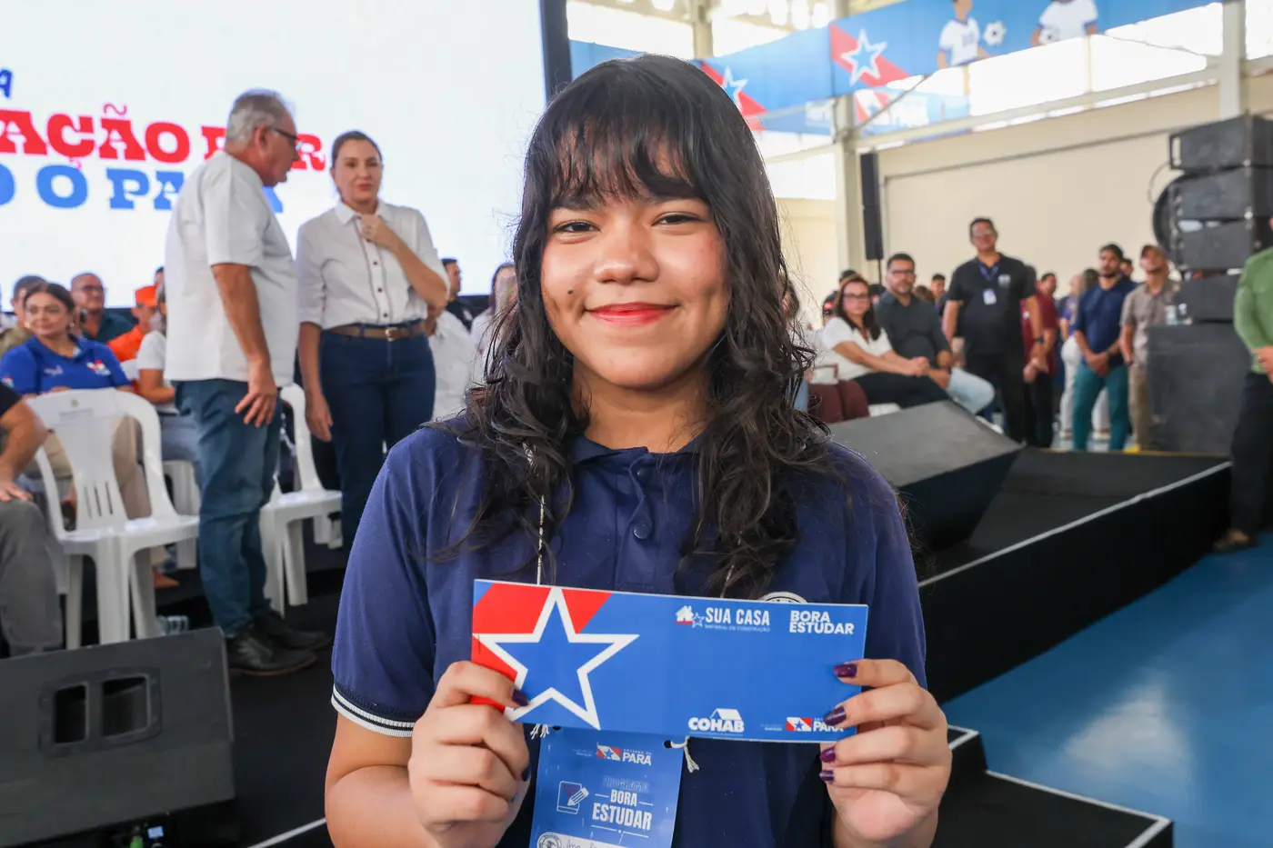 Ana Luiza Dias, uma das contempladas pelo 'Bora Estudar' - Foto: Alex Ribeiro / Ag. Par&aacute;