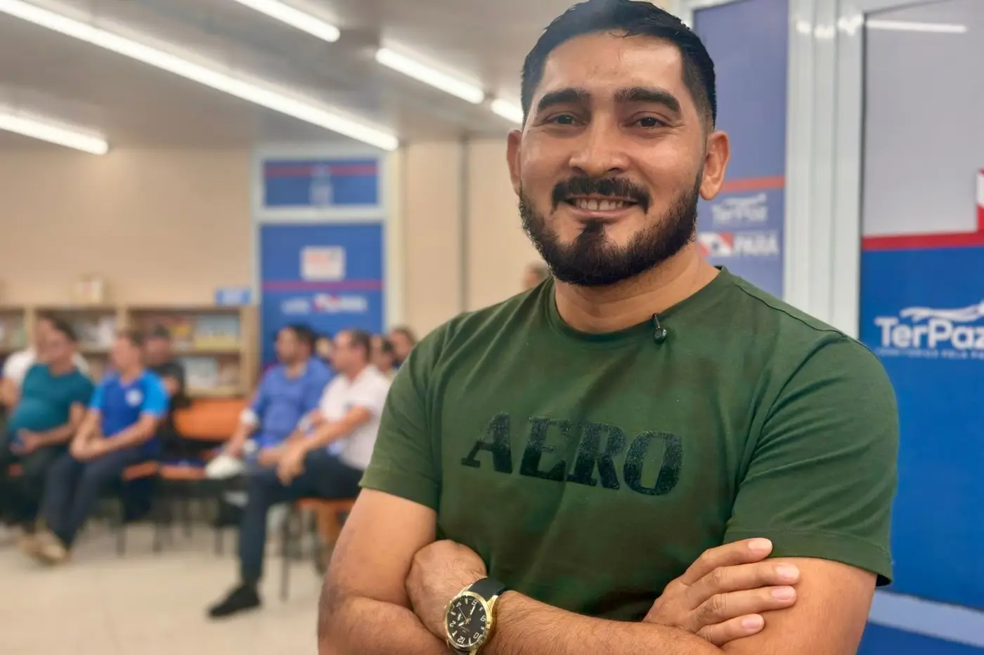 Professor Rivelino Fernandes: conhecimento amplo - Foto: Alex Ribeiro / Ag. Par&aacute;