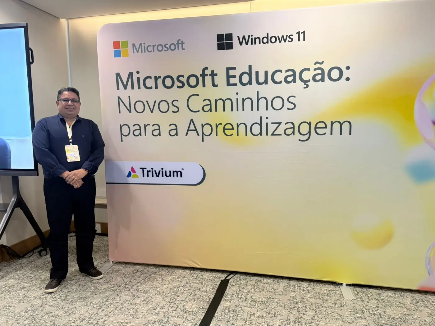 Dir. de Recursos Tecnol&oacute;gicos, J&oacute; Elder Vasconcelos, refor&ccedil;a a import&acirc;ncia de a educa&ccedil;&atilde;o p&uacute;blica estar atualizada nos debates - Foto: Divulga&ccedil;&atilde;o