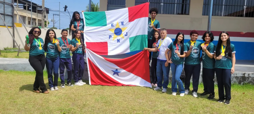 Foto: Alunos da rede pública estadual são finalistas da 24ª Feira Brasileira de Ciências e Engenharia