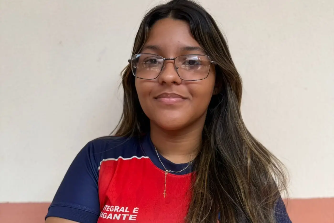 Estudante Jamilly Silva desenvolveu com colegas a pesquisa que investiga a interpreta&ccedil;&atilde;o do c&eacute;u entre povos origin&aacute;rios - Foto: Educa&ccedil;&atilde;o