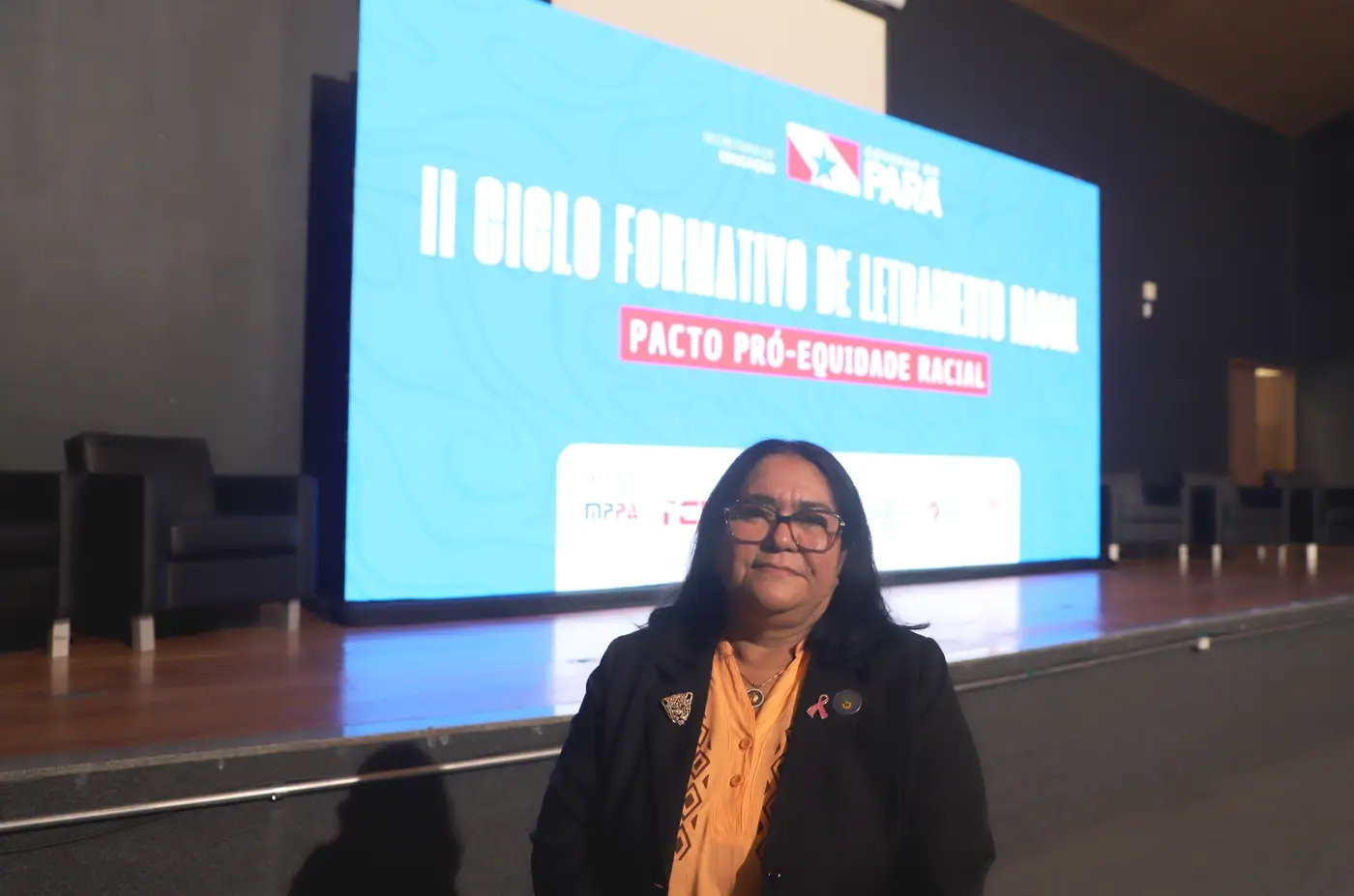 Diretora de Diversidade e Inclusão da Seduc, Ana Cláudia Neves - Foto: Eliseu Dias / Ncom Seduc Diretora de Diversidade e Inclusão da Seduc, Ana Cláudia Neves - Foto: Eliseu Dias / Ncom Seduc