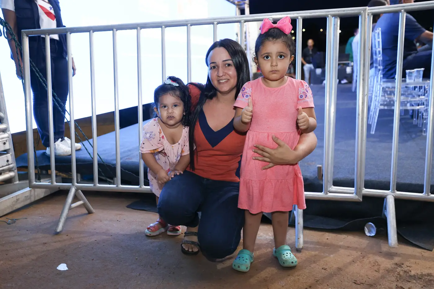 Lene Carvalho comemora a chegada da creche - Foto: Marcelo Lelis / Ag. Par&aacute;
