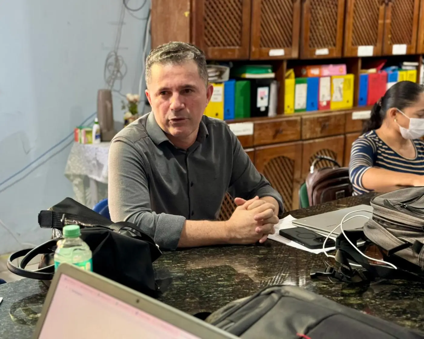 Diretor da DRE de Marabá, Magno Barros: Ter esse alinhamento com a equipe gestora da Seduc é importante, disse ele - Foto: Divulgação Diretor da DRE de Marabá, Magno Barros: Ter esse alinhamento com a equipe gestora da Seduc é importante, disse ele - Foto: Divulgação