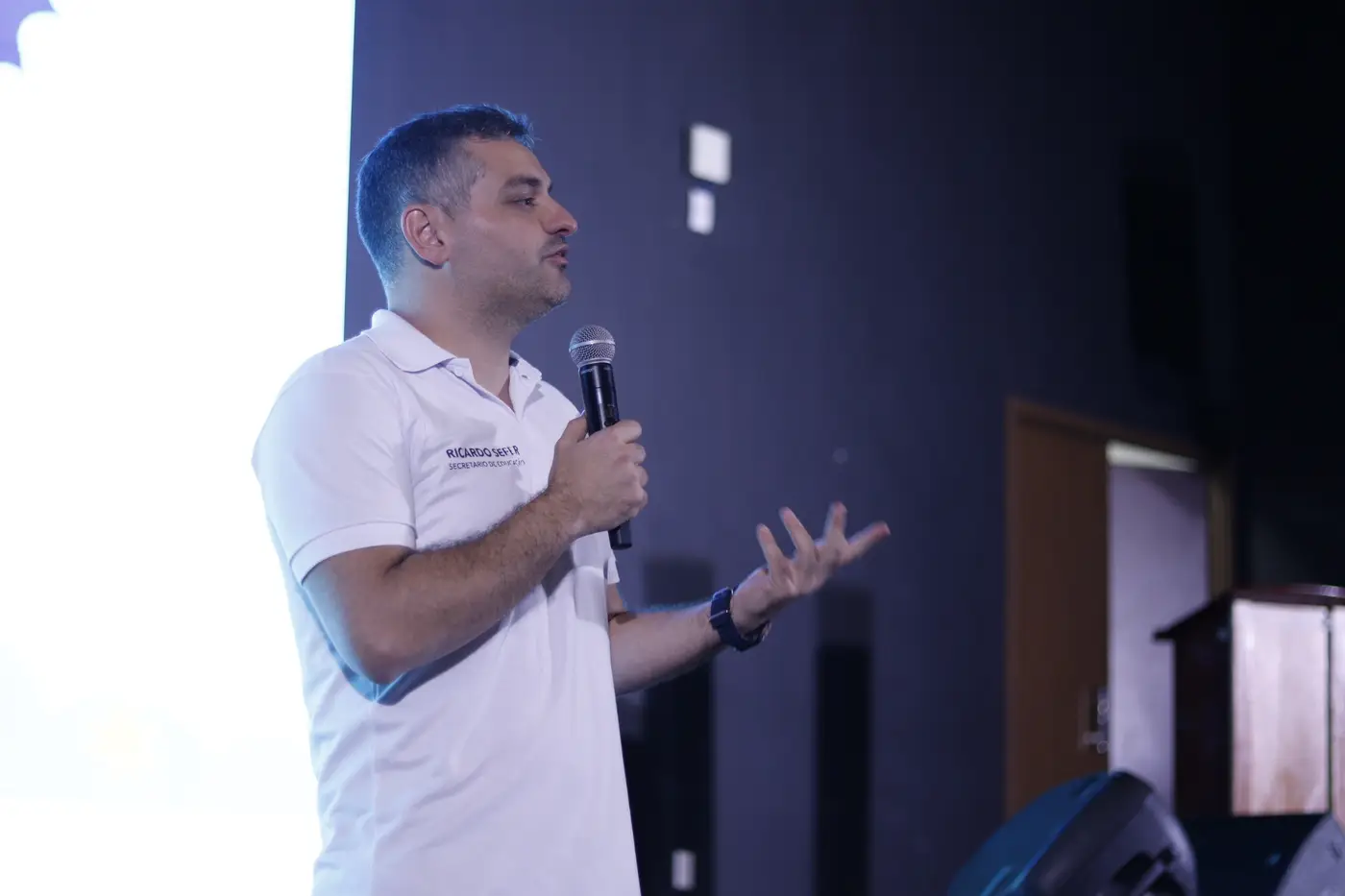 Secret&aacute;rio de Educa&ccedil;&atilde;o, Ricardo Sefer - Foto: Talison Lima