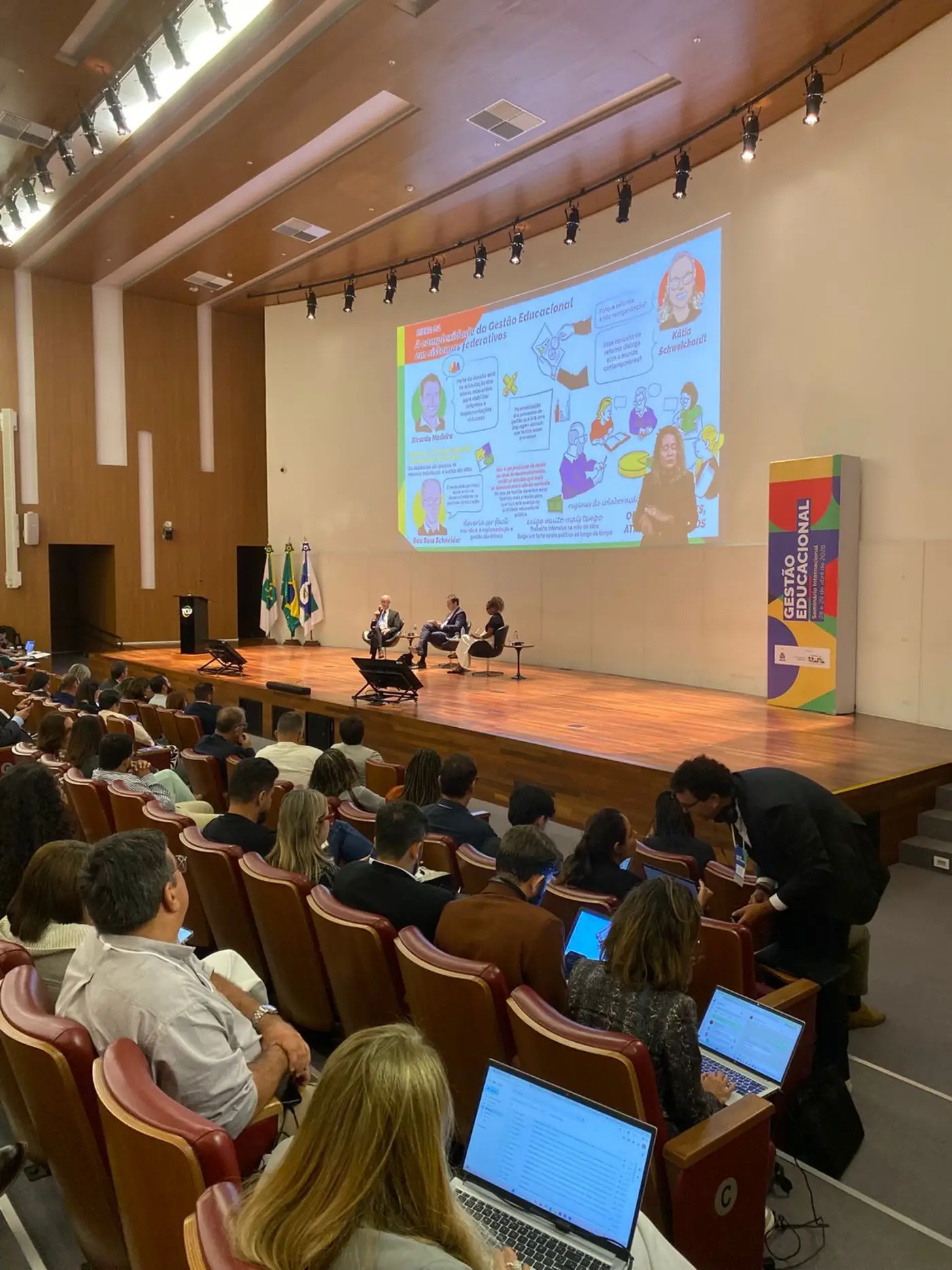 Semin&aacute;rio Internacional de Gest&atilde;o Educacional no DF - Foto: Divulga&ccedil;&atilde;o